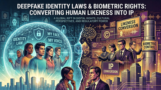 Deepfake Identity Laws & Biometric Rights: Converting Human Likeness into IP