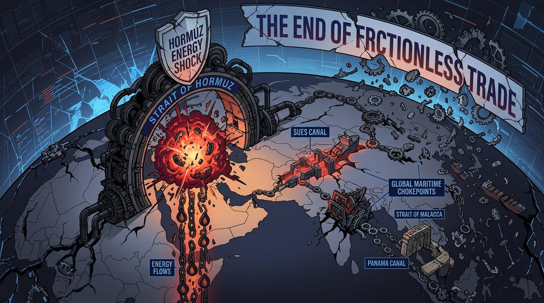 Strait of Hormuz Energy Shock & Global Maritime Chokepoints: The End of Frictionless Trade